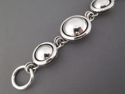Sterling Silver Link Bracelet by Artie Yellowhorse