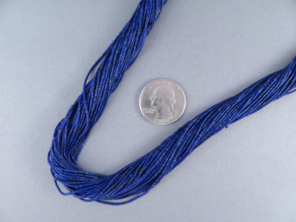 Fine Heishi Necklace with Lapis