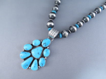 Sleeping Beauty Turquoise Necklace & Earring Set