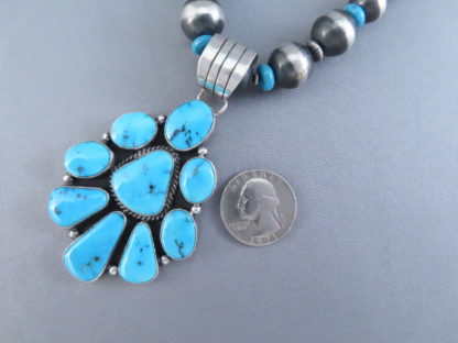 Sleeping Beauty Turquoise Necklace & Earring Set