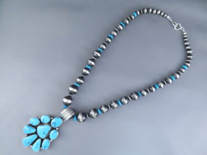 Sleeping Beauty Turquoise Necklace & Earring Set