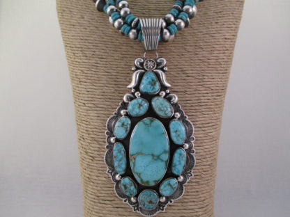 Pilot Mountain Turquoise Necklace & Earring Set