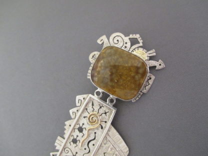 Myron Panteah Peanut Jasper Pin