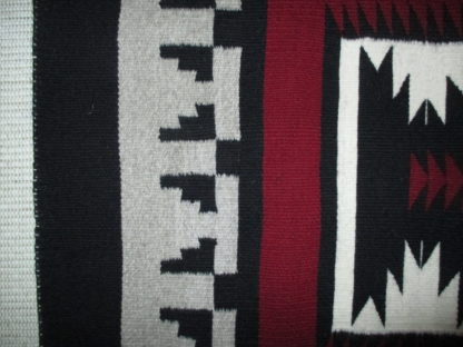 Navajo Storm Pattern Rug – Very Large Weaving by Thelma James