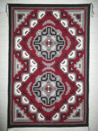 Ganado Weaving by Clara Toney – Smaller Size Navajo Rug