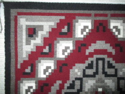 Ganado Weaving by Clara Toney – Smaller Size Navajo Rug