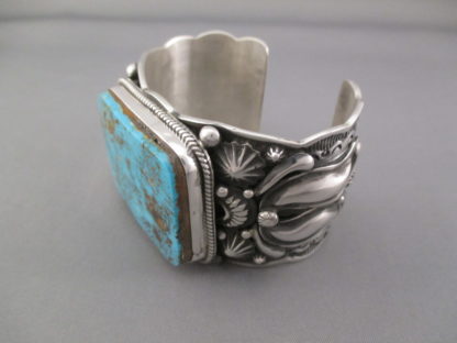 Royston Turquoise Cuff Bracelet by Darryl Becenti