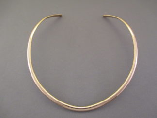 Gold Collar - 14kt Gold Collar Necklace by Native American Indian jewelry artist, Artie Yellowhorse $4,500-