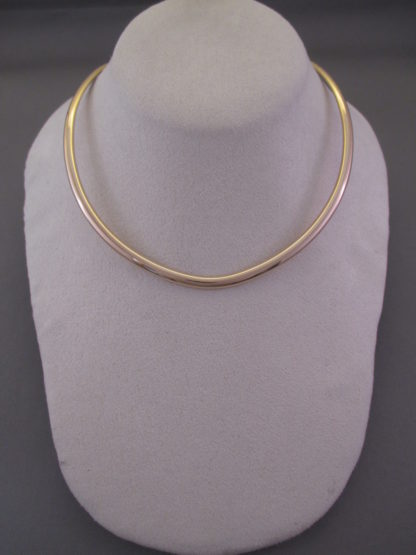 Artie Yellowhorse 14kt Gold Collar Necklace