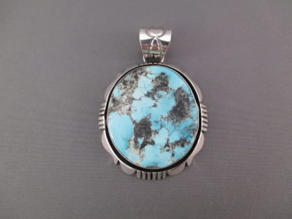 Valley Blue Turquoise Pendant by Will Denetdale