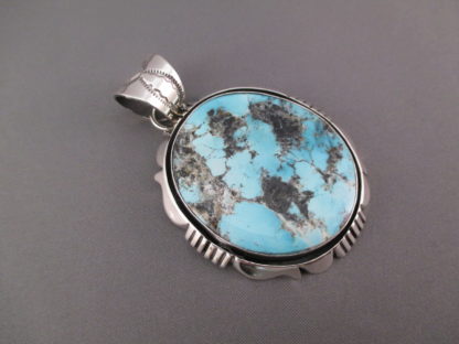Valley Blue Turquoise Pendant by Will Denetdale