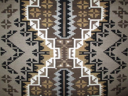 Larger Two Grey Hills Navajo Rug