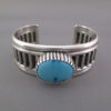 Bisbee Turquoise Cuff Bracelet by Bryan Joe