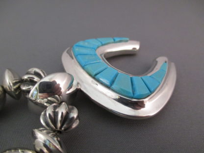 Al Joe Necklace with Reversible Turquoise Naja