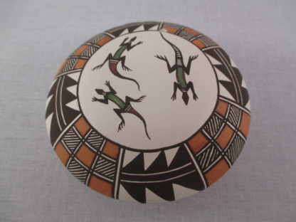 Daniel Lucario Acoma Pueblo Seed Pot