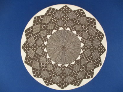 Acoma Pottery Plate by Daniel Lucario