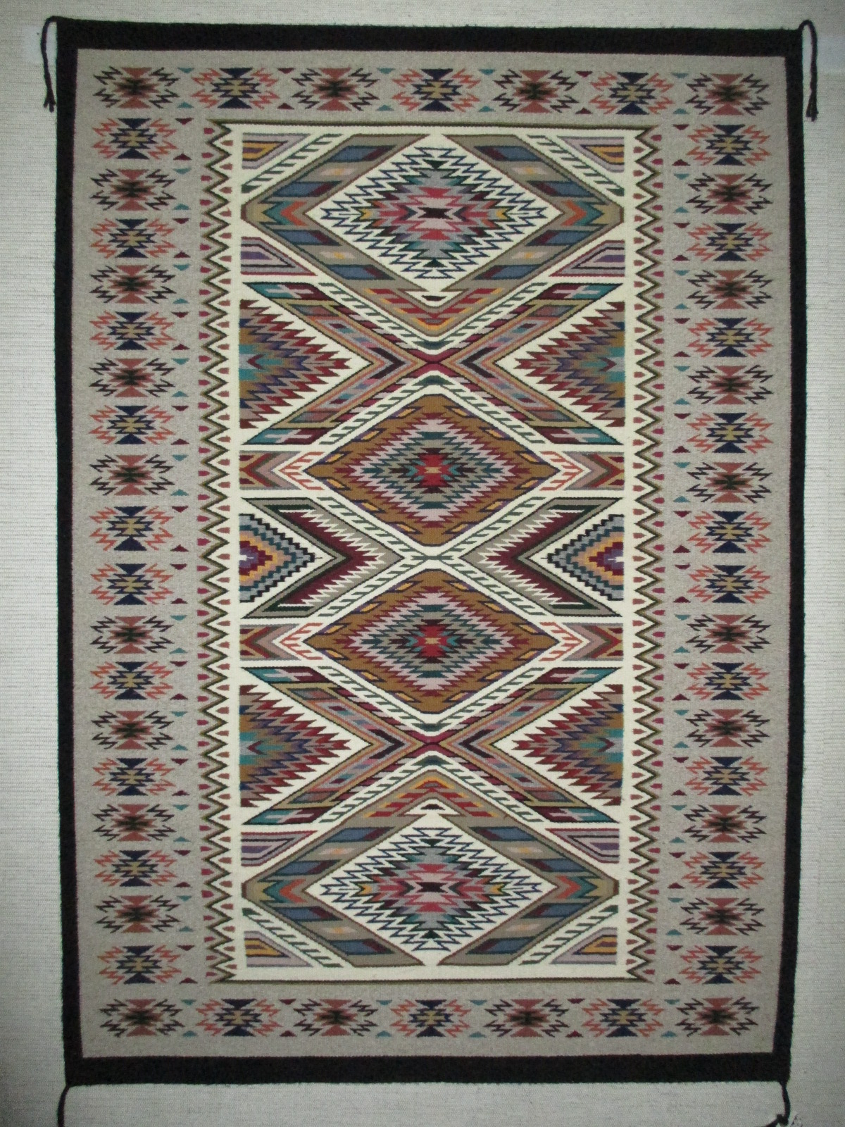 Larger Teec Nos Pos Rug by Bessie Littleben