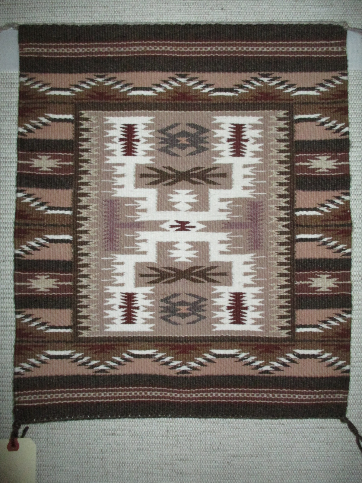 Small ‘2 in 1’ Navajo Weaving by Ruth Nellwood