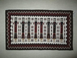 Navajo Rug - Yei Rug by Native American Indian (Navajo) weaving artist, Kathryn Begay $2,450-