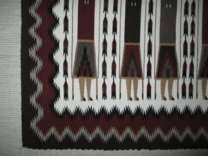 Yei Weaving by Kathrine Begay – Medium Size Navajo Rug