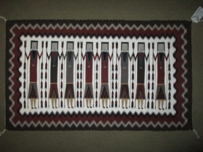 Yei Weaving by Kathrine Begay – Medium Size Navajo Rug