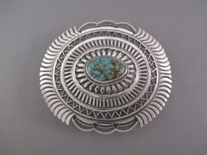 Kingman Turquoise Belt Buckle by Sunshine Reeves