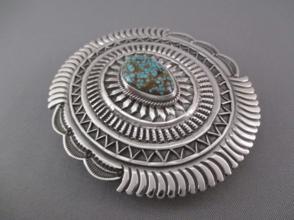 Kingman Turquoise Belt Buckle by Sunshine Reeves