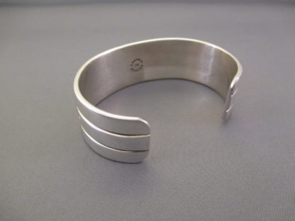 Bruce Morgan Sterling Silver & 14kt Gold Cuff Bracelet