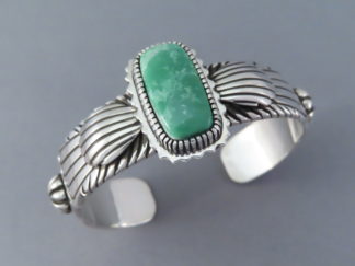 Shop Native American Jewelry - Varicite Bracelet Cuff by Navajo&Zuni Jeweler, Jay Jacob Livingston FOR SALE $560-