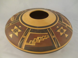 Native American Pottery - Large Hopi Seed Pot by pottery artist, Fawn Navasie $1,750-