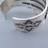 Kingman Turquoise & Sterling Silver Cuff Bracelet by Derrick Gordon