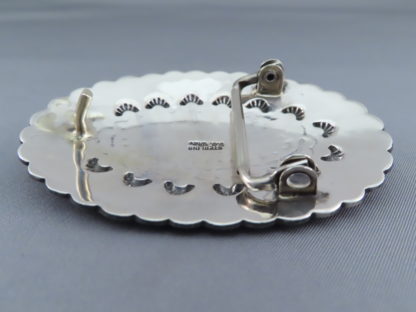 Sterling Silver Belt Buckle by Tsosie Orville White