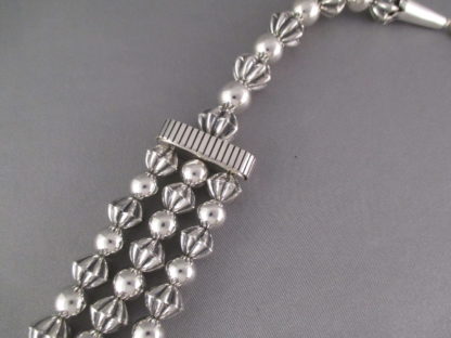 Sterling Silver Bead Necklace by Trent Lee