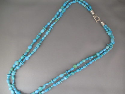 Long Sleeping Beauty Turquoise Necklace