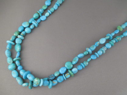Long Sleeping Beauty Turquoise Necklace