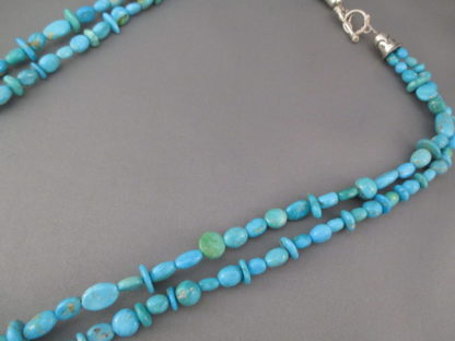 Long Sleeping Beauty Turquoise Necklace