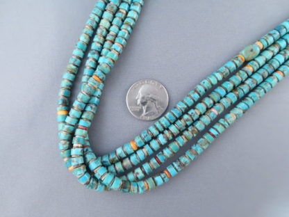 Number Eight Turquoise Necklace