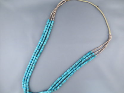 Heishi & Sleeping Beauty Turquoise Necklace