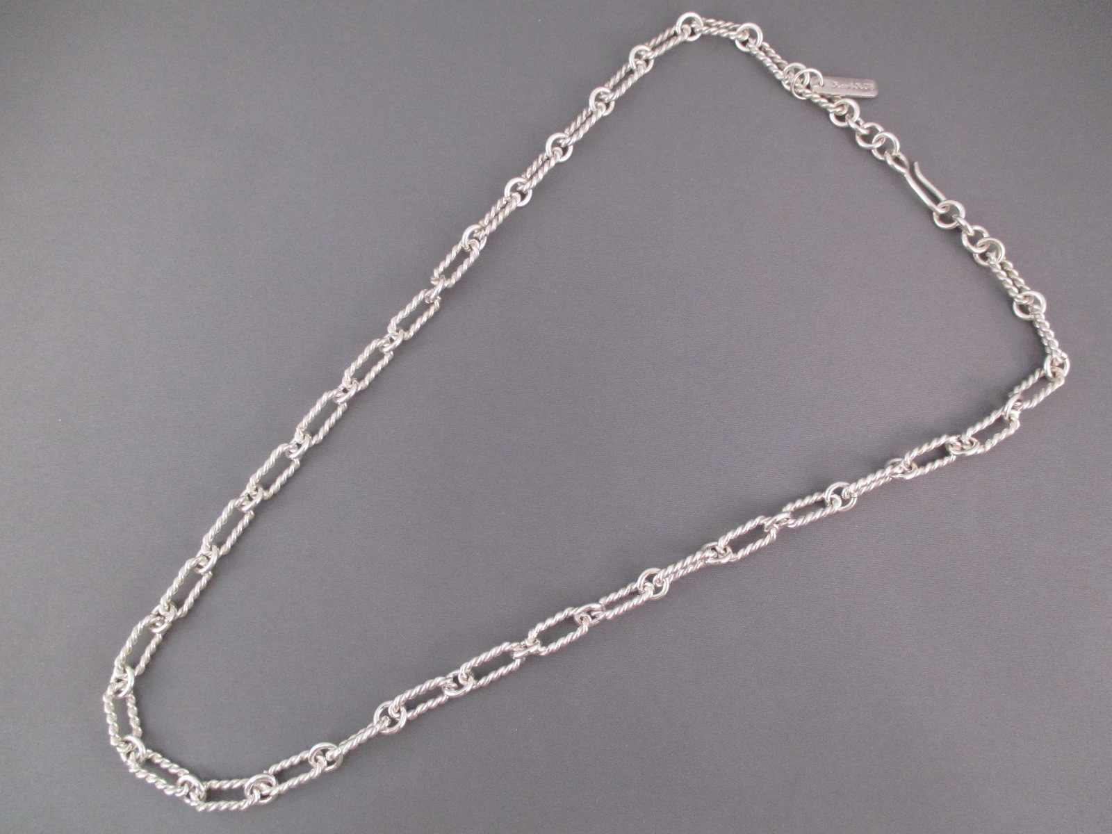 Sterling Silver Chain Necklace by Ray Skeets