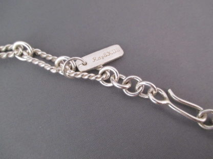 Sterling Silver Chain Necklace by Ray Skeets