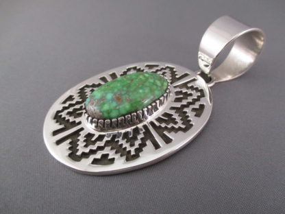 Carico Lake Turquoise Pendant by Tommy Jackson