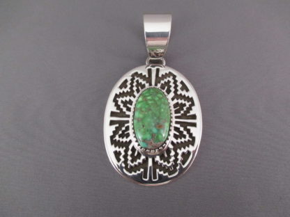 Carico Lake Turquoise Pendant by Tommy Jackson