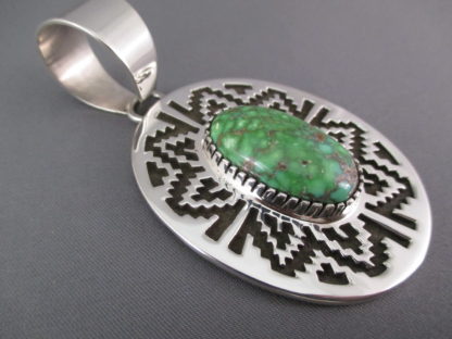 Carico Lake Turquoise Pendant by Tommy Jackson