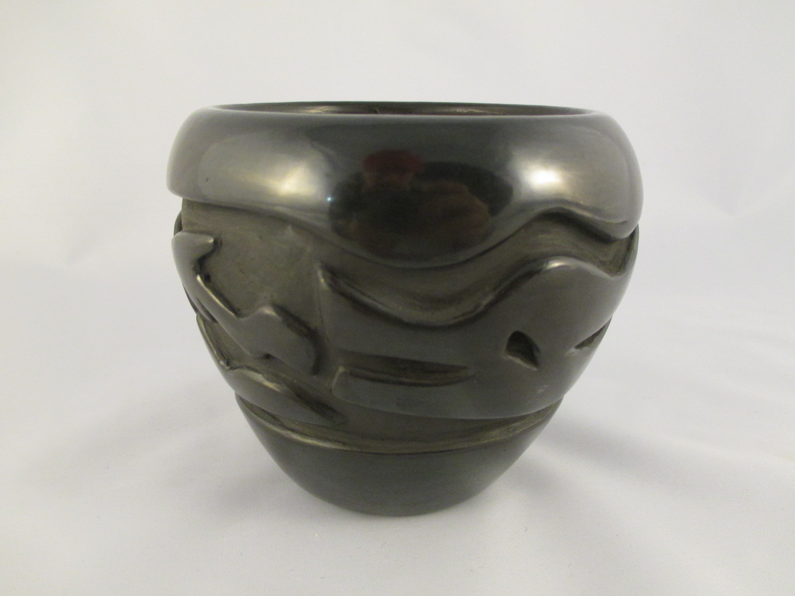 Smaller Santa Clara Pottery by Mary Cain - Native American Pottery $495-