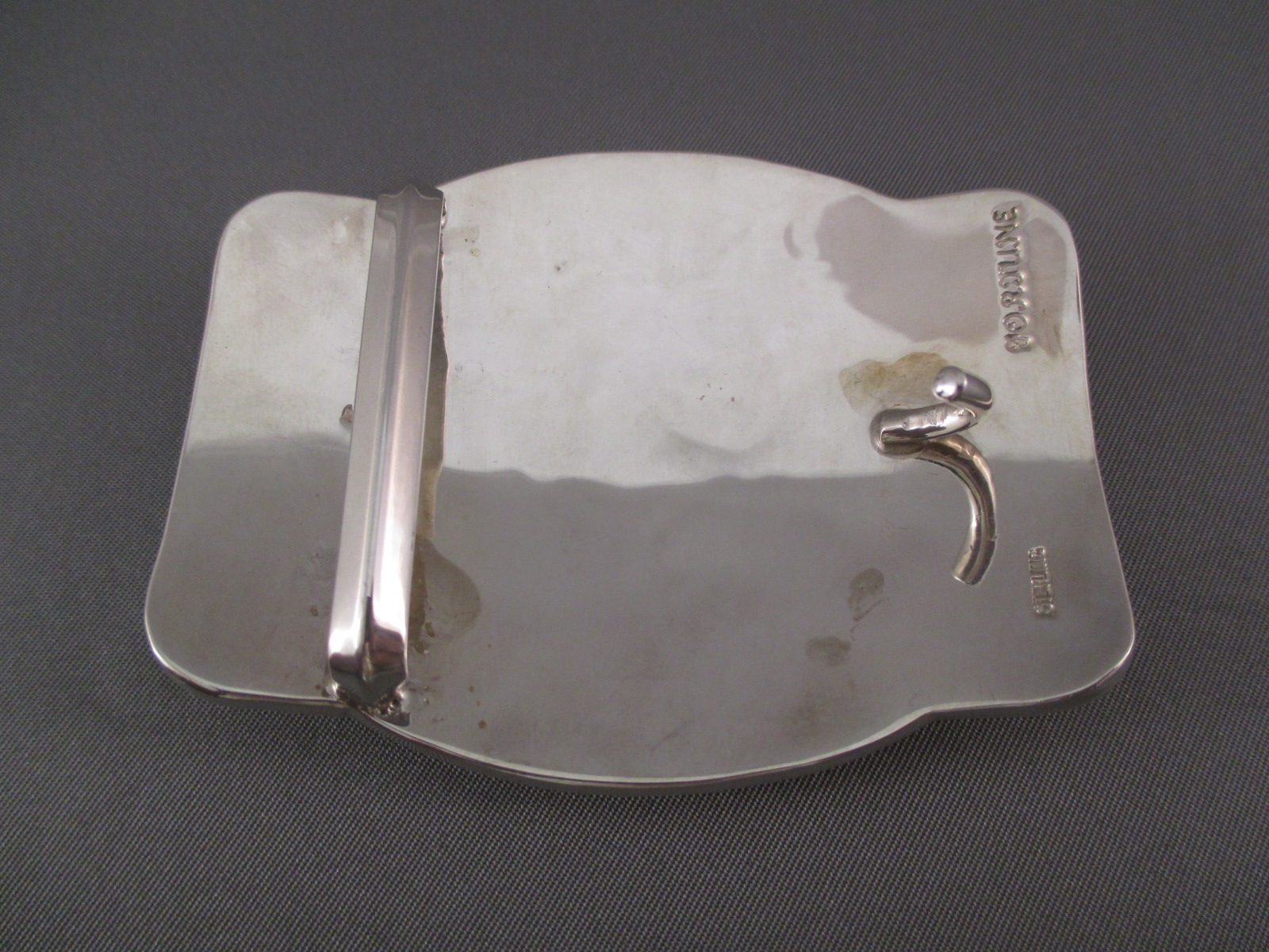 Teton Buckle - Sterling Silver Belt Buckle with Tetons - Native ...