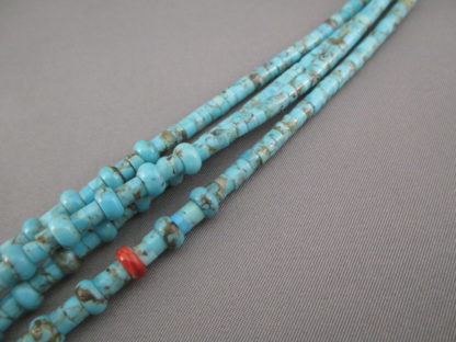 Kingman Turquoise Necklace (Santo Domingo Jewelry)