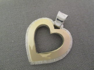 Gold & Silver ‘Heart’ Pendant
