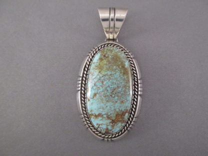 Delbert Vandever Turquoise Mountain Turquoise Pendant