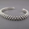 Artie Yellowhorse Sterling Silver Bracelet with Tiny Beads
