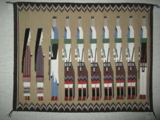 Yei-Bi-Chei Weaving – Smaller size Navajo Rug